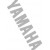 yamaha woord groot chroom set voor onderspoil
